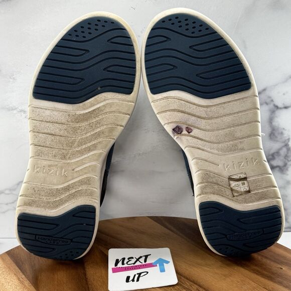 Men’s 9 or Women’s 10.5-Kizik Athens Deep Sea Blue Hands Free Easy On Sneakers - Picture 6 of 9
